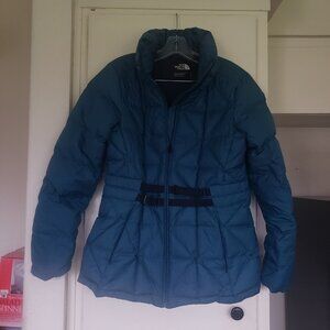 The North Face Green Puffy Jacket Size Large